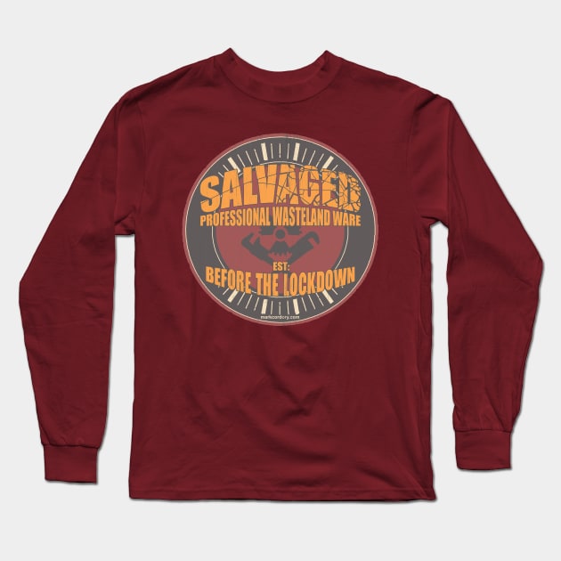 SALVAGED Ware Retro #4 Long Sleeve T-Shirt by SALVAGED Ware